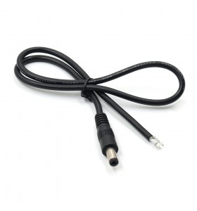 dc5.5*2.1mm male to open cable